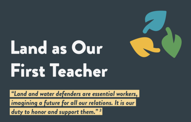 Land As Our First Teacher Factsheet